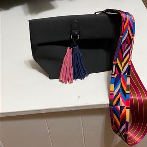 Black crossbody bag